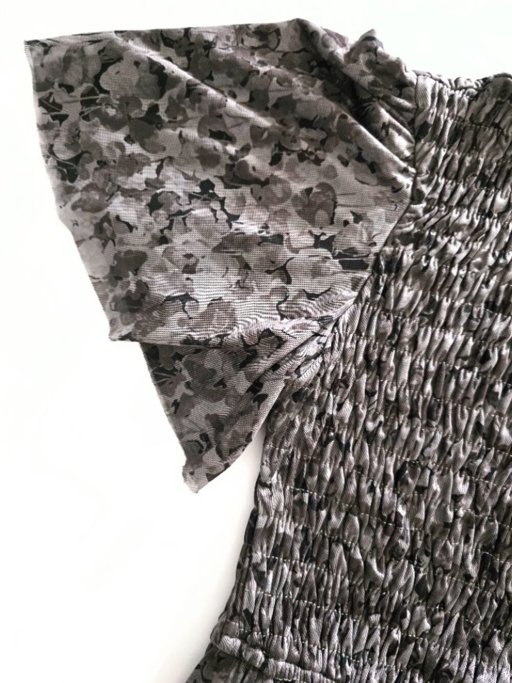 Böhme Sofia Midi Dress in Grey Tulle – Size Small (S) - Picture 8 of 12